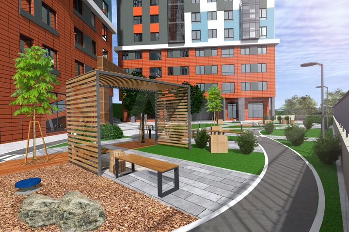 2-к. квартира, 62,9 м², 23/25 эт.