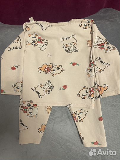 Пижама для девочки 74-80