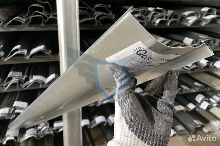 Порог правый Hyundai Elantra XD 2000-2006 (1мм)