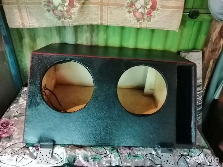 Короб под 2 буфера