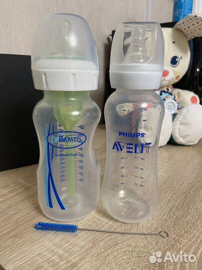 Бутылочки для кормления dr browns и avent