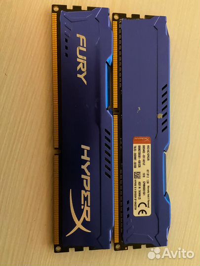 Оперативная память ddr3 2x4 gb