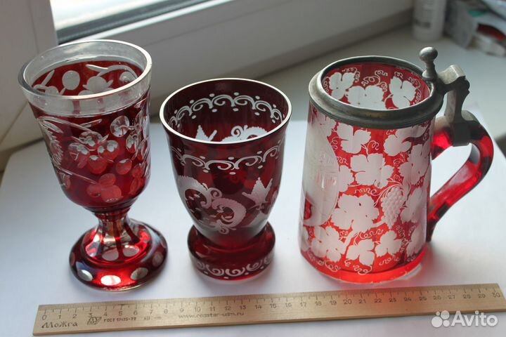 Старинная пивная кружка. 19 век. Германия.egermann