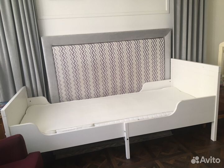 Детская кровать с матрасом IKEA