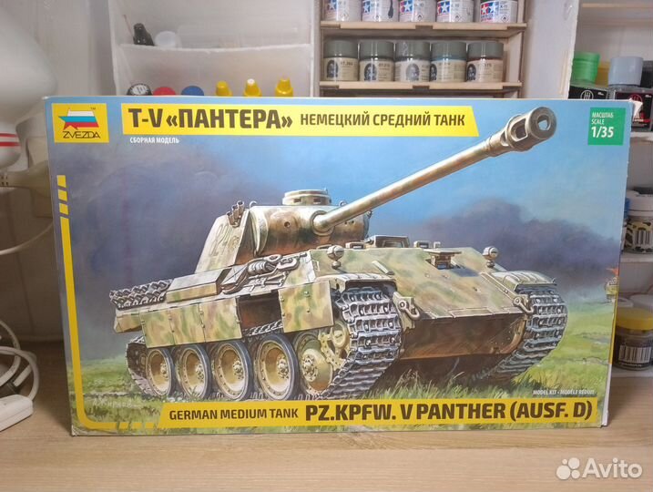 Модель танка 1/35