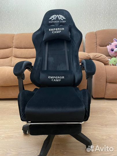 Компьютерное кресло велюр новое