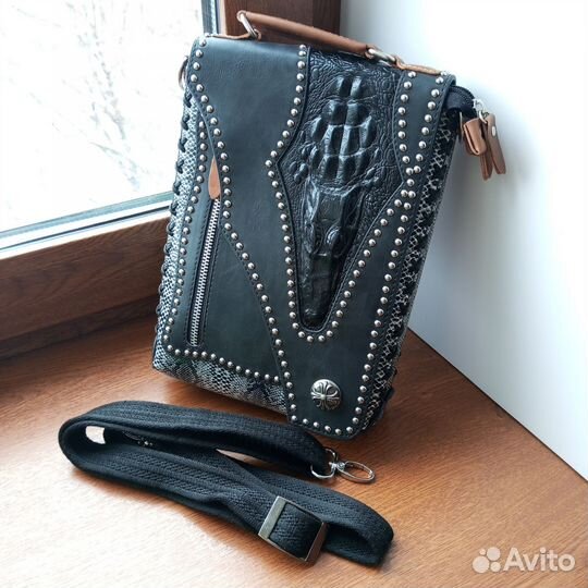 Мужская кожаная сумка