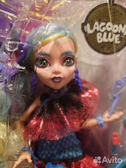 Кукла Monster high Лагуна Laguna Blue Ball