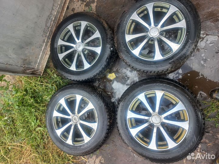 Зима р14 на литье ваз