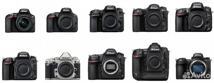 Фотоаппараты Nikon, большой ассортимент