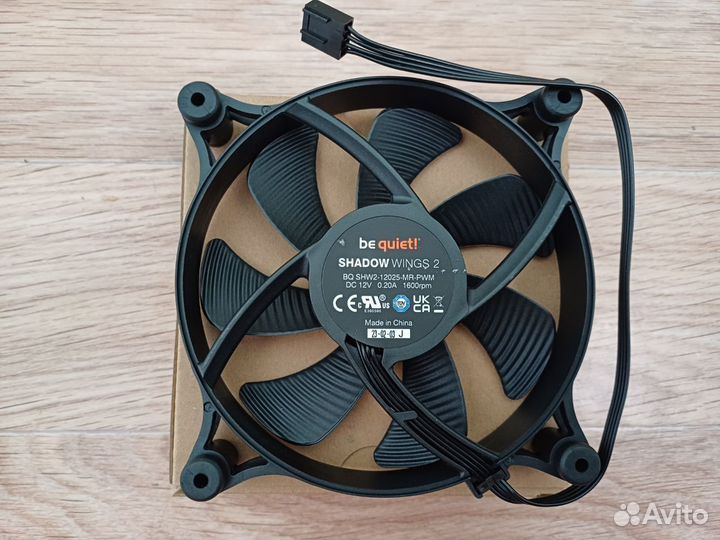 Be quiet shadow wings 2 120mm pwm high-speed