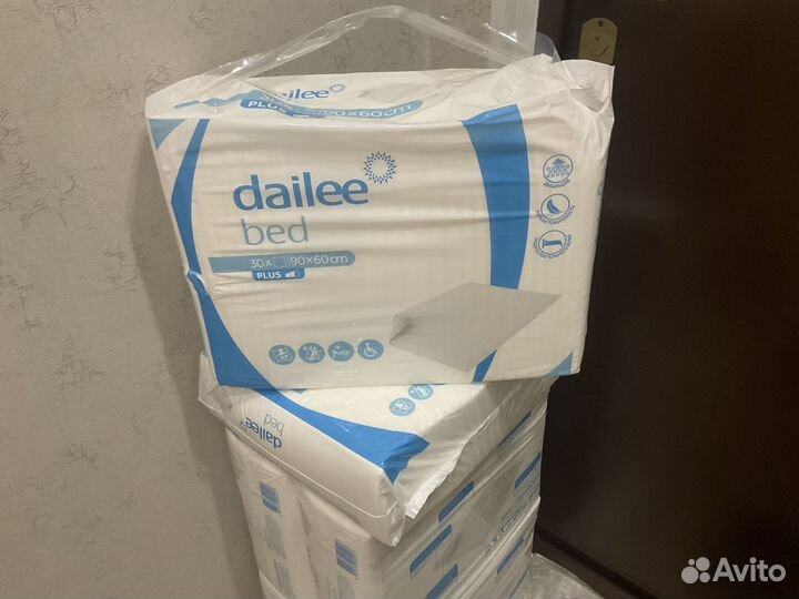 Пеленки одноразовые 60х90 Dailee