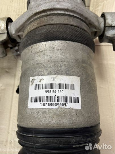 Задние пневмостойки на porsche cayenne 958