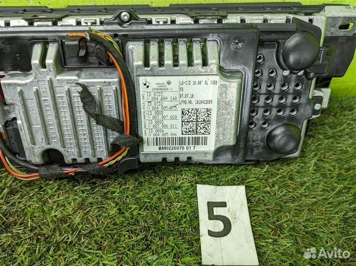 Дисплей передний Bmw 750I F01 N63B44A 2010