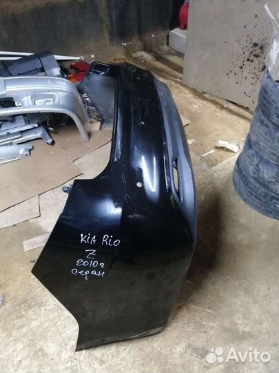 Задний бампер Кia Rio lll рестайл