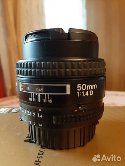 Nikon AF Nikkor 50mm 1,4D