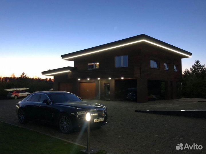 Уличное освещение по контуру