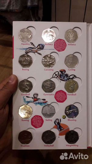 Олимпиада лондон 2012 50p