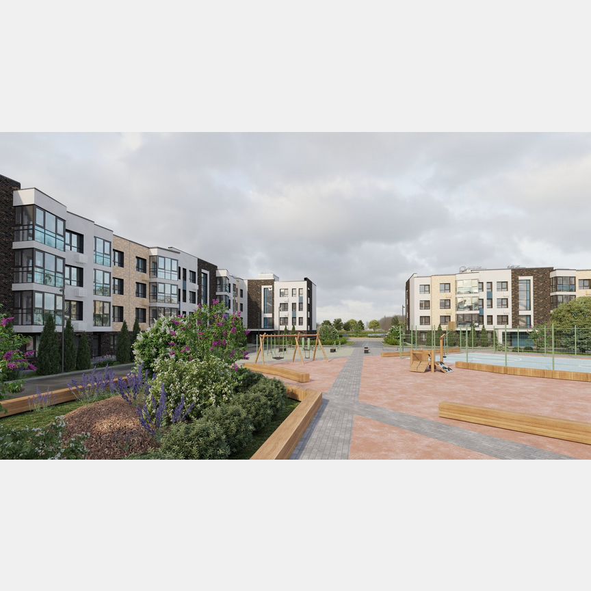 3-к. квартира, 89,9 м², 3/5 эт.