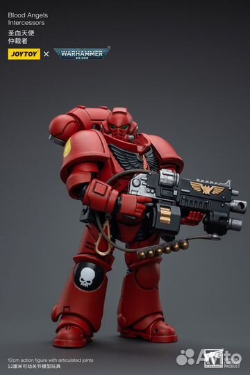 JoyToy Warhammer 40000 Blood Angels Intercessor