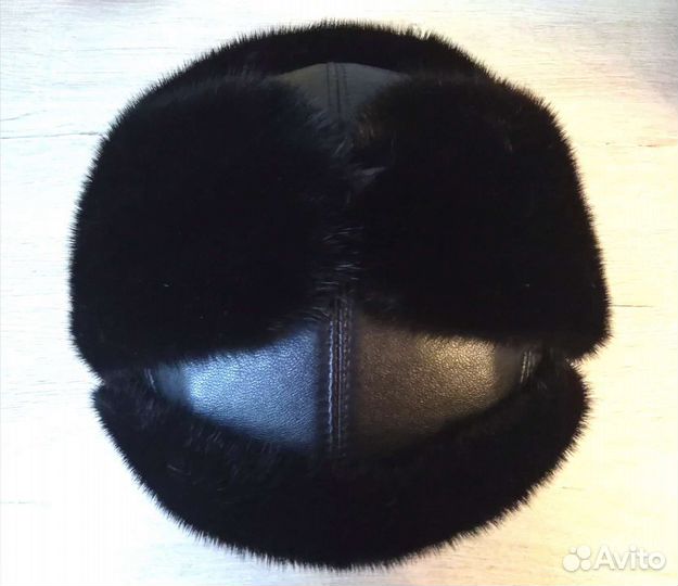 Шапка (кожа и мех)