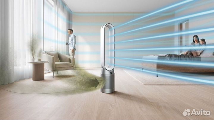 Очиститель воздуха Dyson TP08 Pure Cool (Серебрист