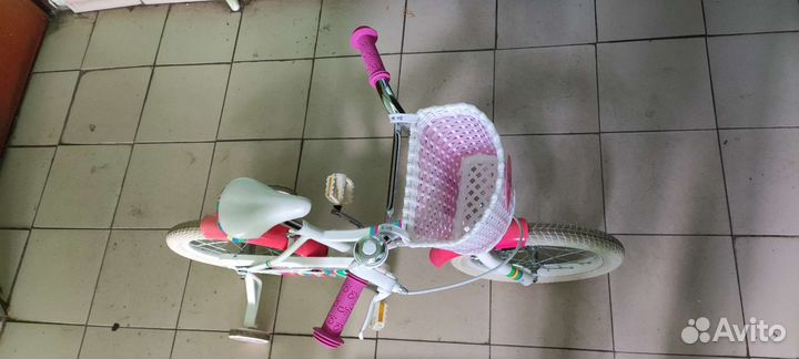 Велосипед для девочек 3-6 лет Stels