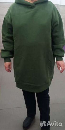 Худи Ovalova,с супер начёсом.Новое.60-64,рост 170+