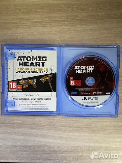 Игра для ps5 Atomic Heart