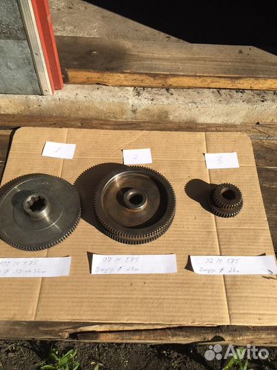 Шестерни гитары токарного станка