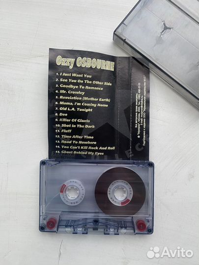Ozzy Osbourne кассета