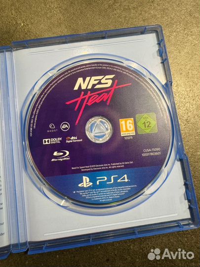 Диск Need For Speed Heat на PS4