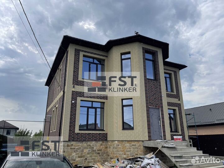 Гибкий кирпич на сетке