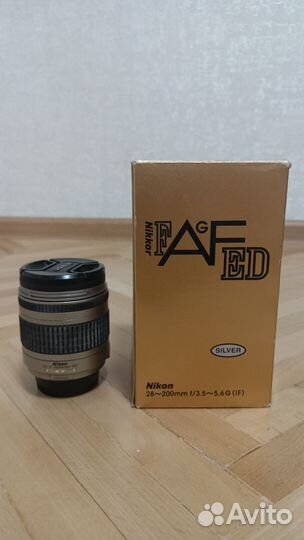 Объектив Nikоn AF Nikkоr 28-200mm F/3.5-5.6 G еd