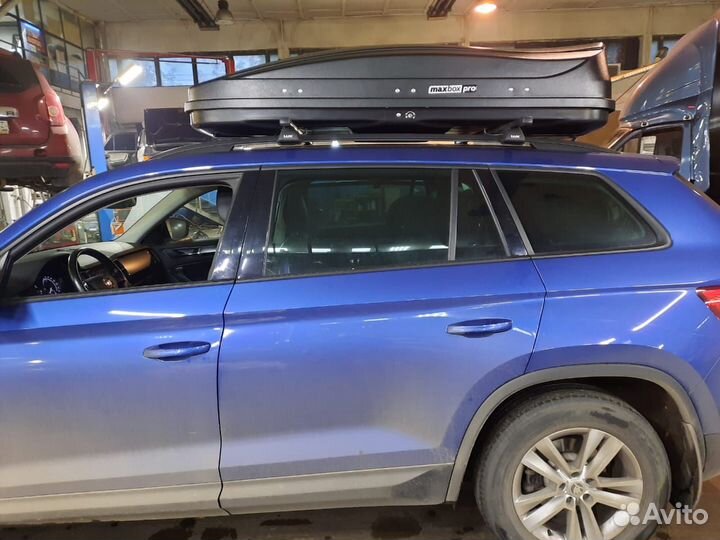 Автобокс на крышу и багажник Skoda Kodiaq