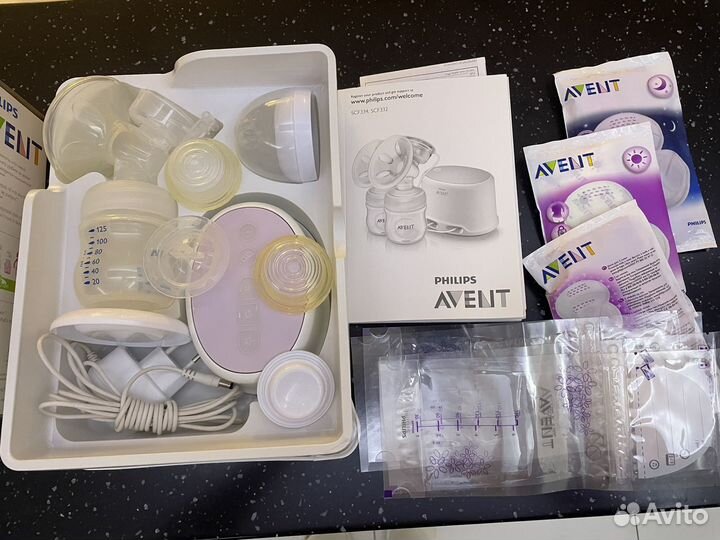 Молокоотсос avent электрический