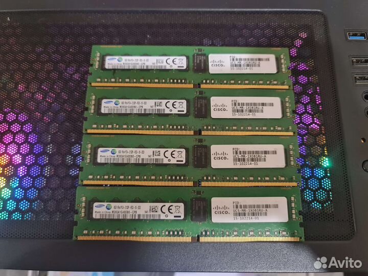 Оперативная память Samsung DDR4 32gb (8x4)