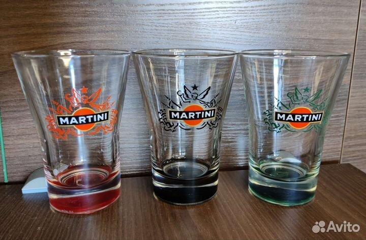 Бокалы Мартини, стаканы
