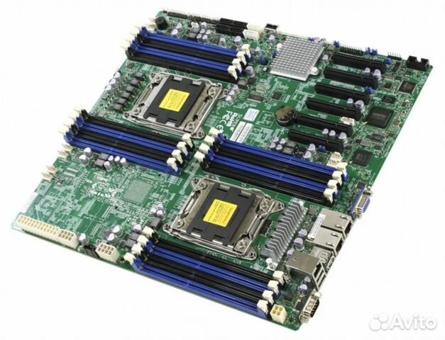Материнская плата Supermicro X9SRI-F Single Socket R (S2011) Intel; ATX, 8 DIMM 