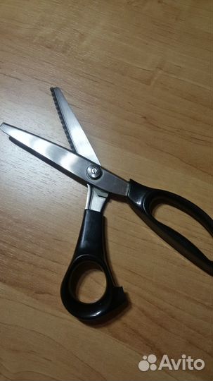 Ножницы портновские аврора Aurora. Зигзаг.Волна