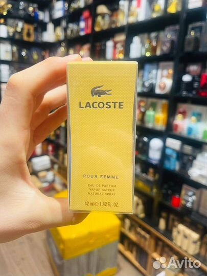 Lacoste pour femme оригинальный тестер