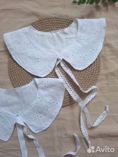 Воротник съемный белый