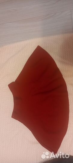 Мини Юбка красная