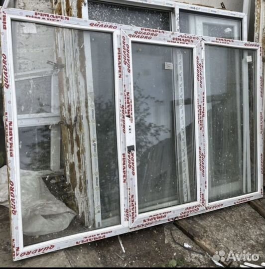 Окна пластиковые бу