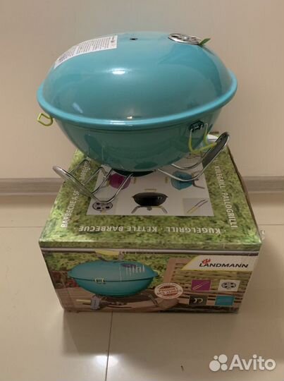 Угольный гриль landmann новый