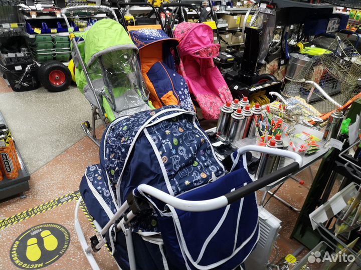 Санки-коляска