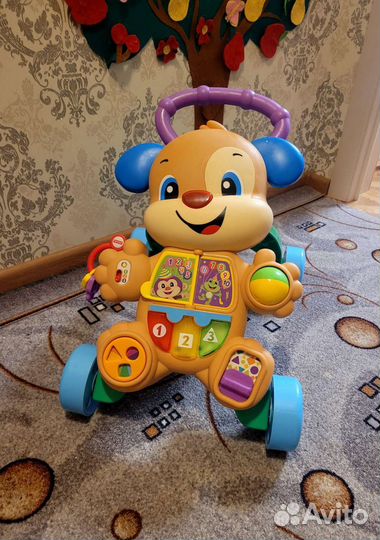 Ходунки Fisher Price Учёный Щенок