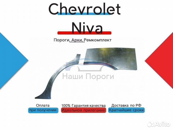 Ремонтные арки для Chevrolet Niva
