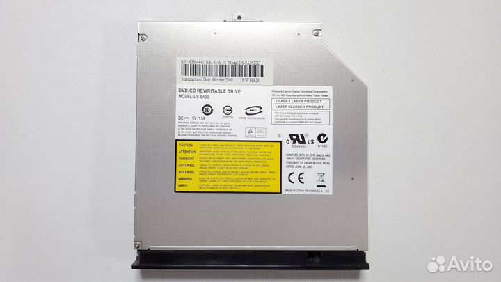 DVD привод с панелью ноутбука Asus K40