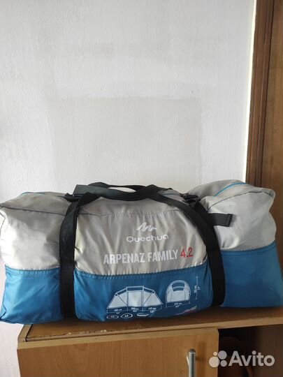 Палатка 4 местная с тамбуром Arpenaz 4.2